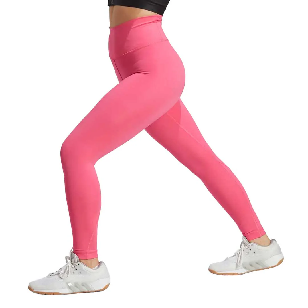 adidas - Women's Optime Hyperbright Training High Rise 7/8 Tights (IL6624) - Image 2