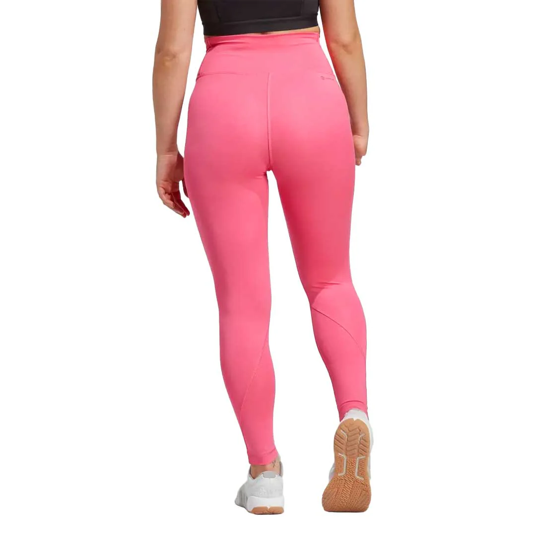 adidas - Women's Optime Hyperbright Training High Rise 7/8 Tights (IL6624) - Image 3