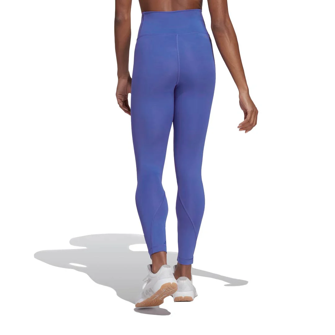 adidas - Women's Optime Hyperbright Training High-Rise 7/8 Tights (IL6625) - Image 3