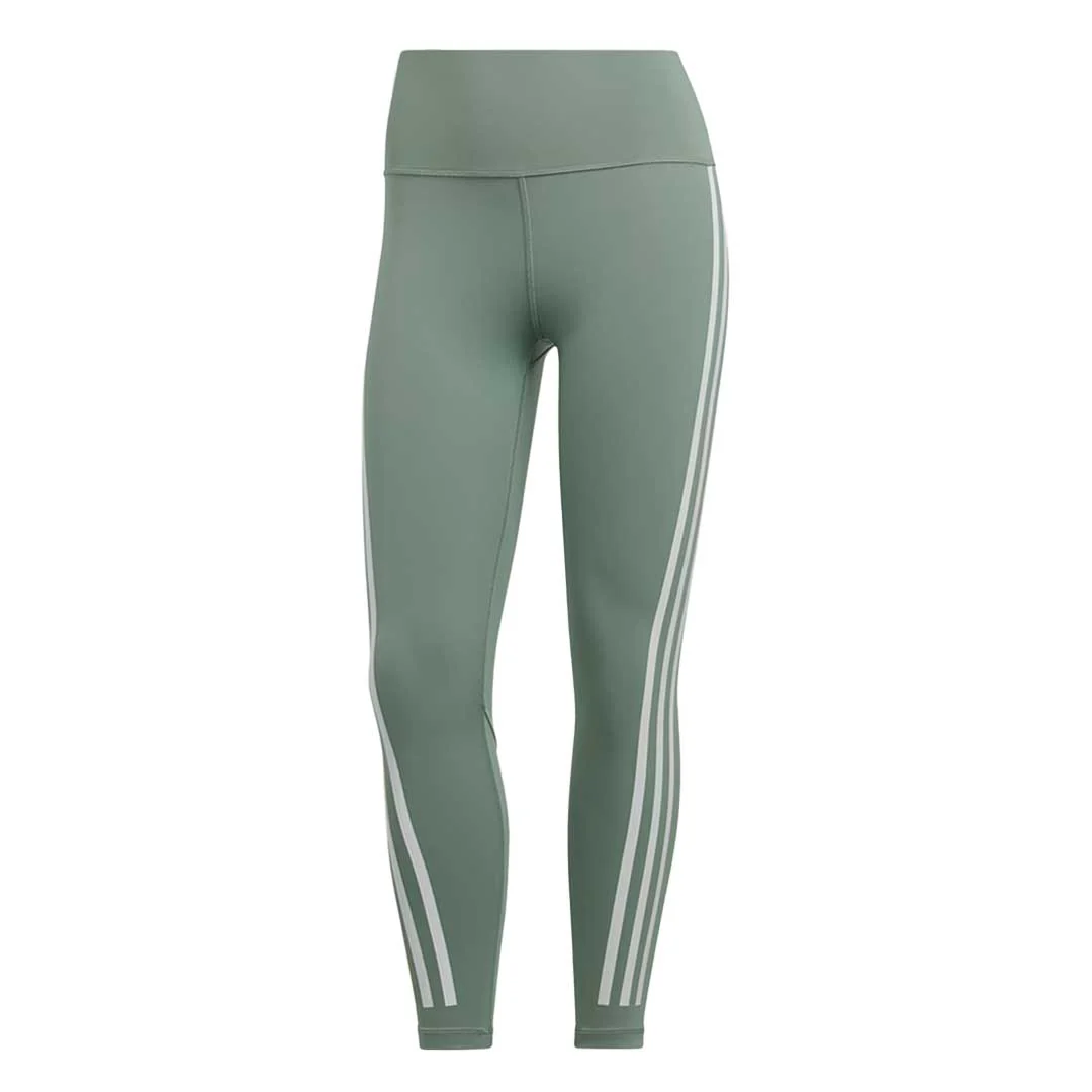 adidas - Women's Optime Train Icons 3-Stripes 7/8 Leggings (HR9595)