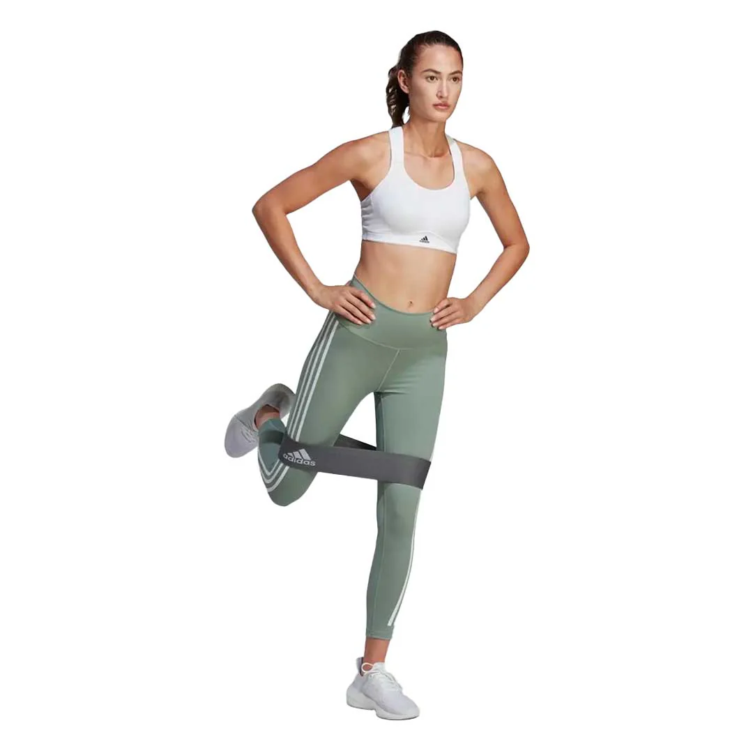adidas - Women's Optime Train Icons 3-Stripes 7/8 Leggings (HR9595) - Image 2