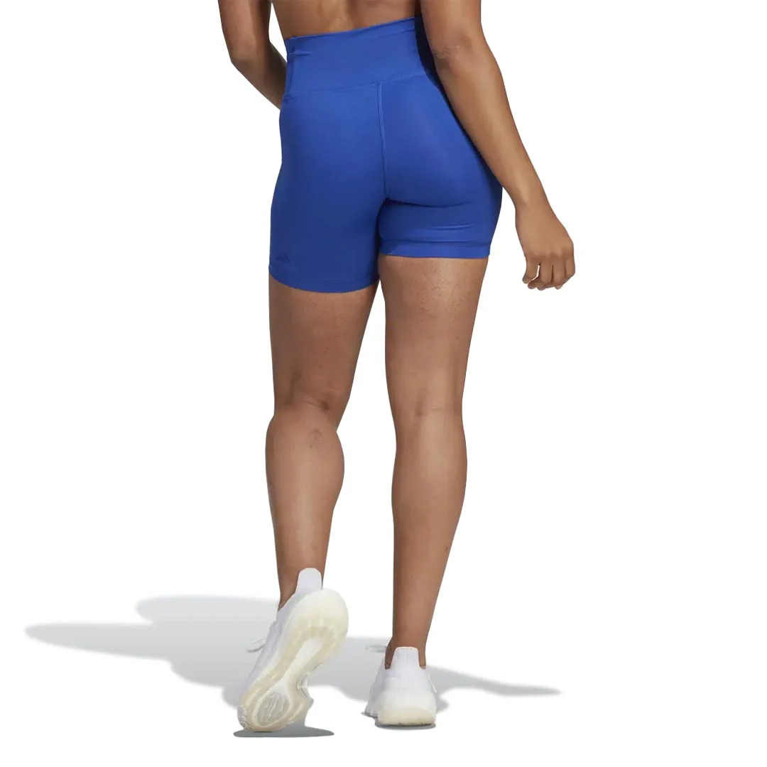 adidas - Women's Optime Training HyperBright Shorts (IL6613) - Image 3