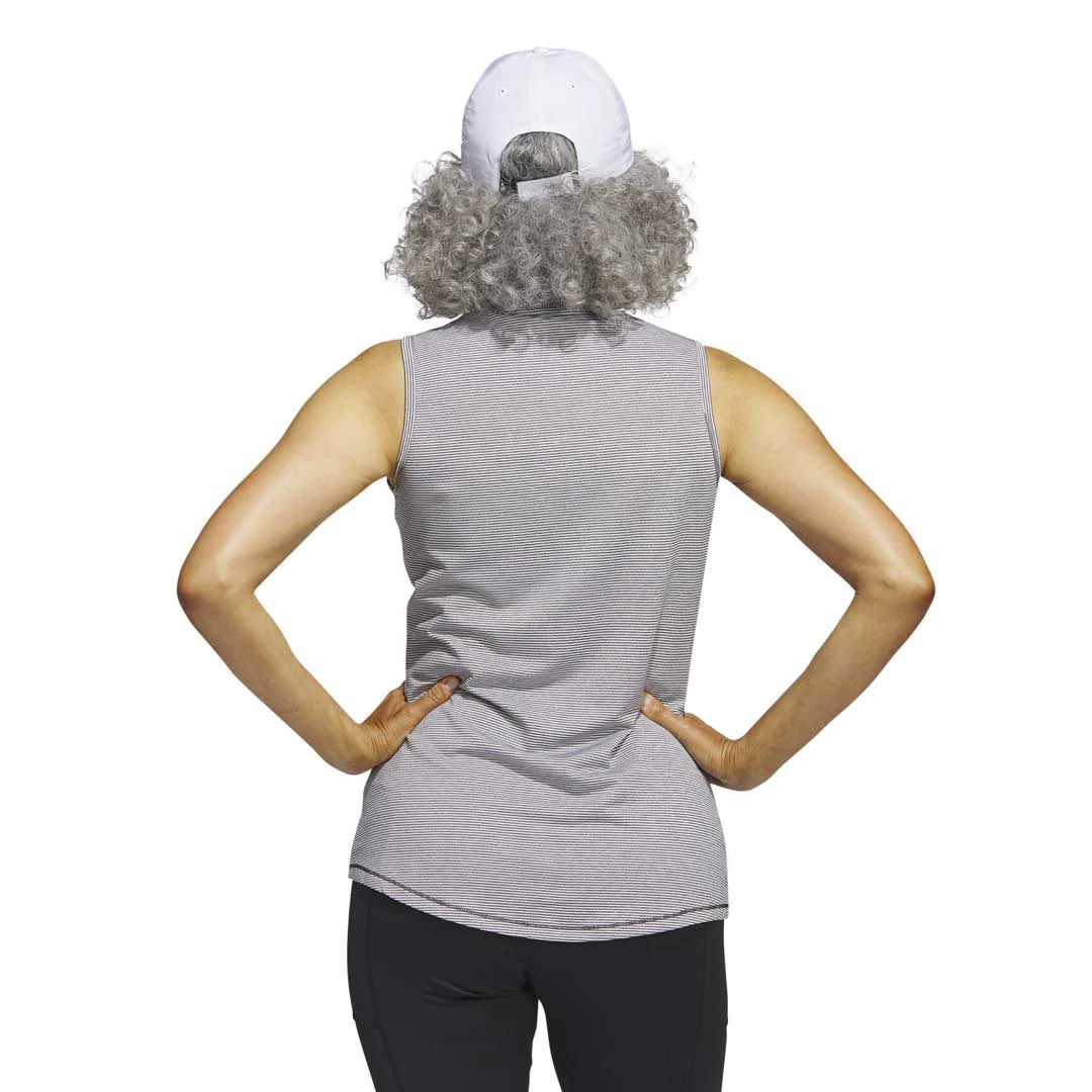 adidas - Women's Ottoman Printed Sleeveless Polo (HT1251) - Image 3
