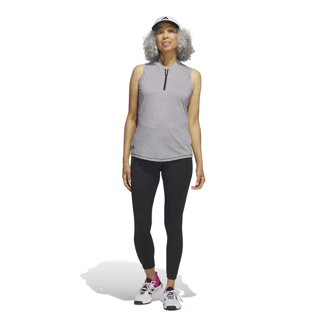 adidas - Women's Ottoman Printed Sleeveless Polo (HT1251) - Image 4