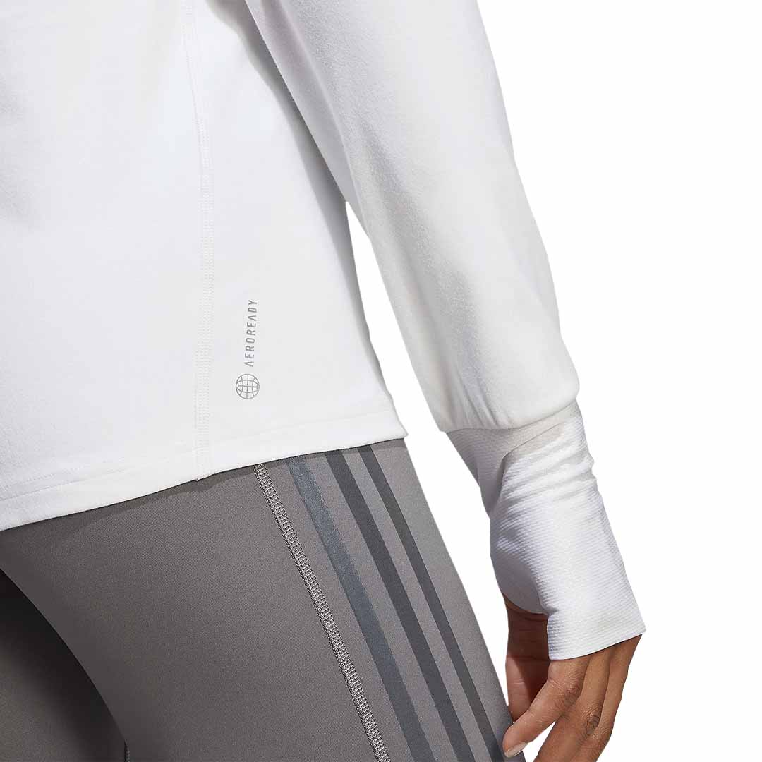 adidas - Women's Own The Run 1/2 Zip Sweatshirt (HR9983) - Image 4