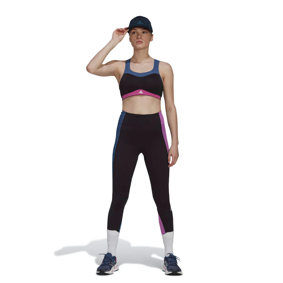 adidas - Women's Own The Run Colorblock 7/8 Leggings (HK9011) - Image 2
