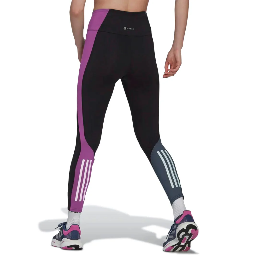 adidas - Women's Own The Run Colorblock 7/8 Leggings (HK9011) - Image 3
