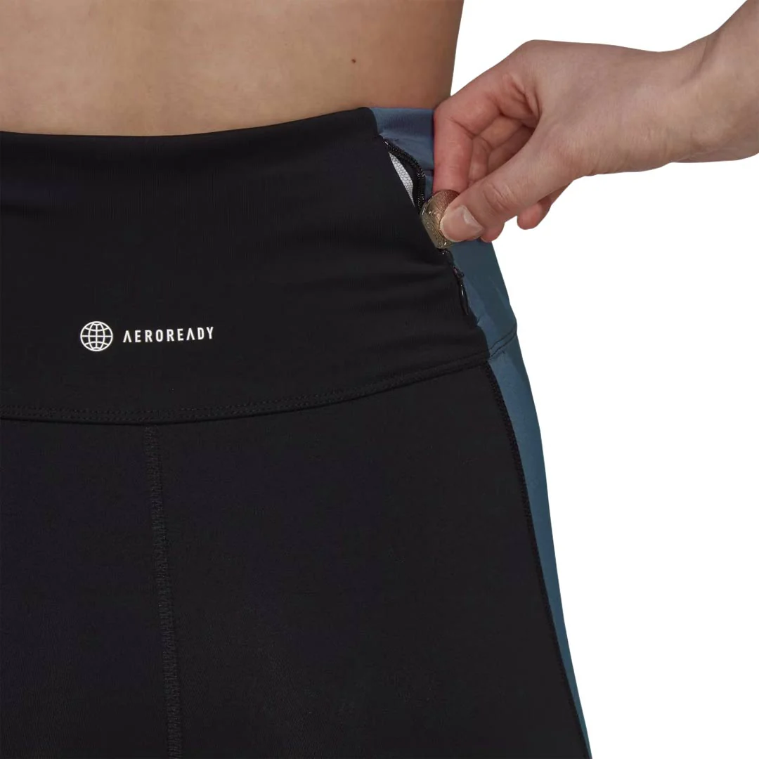 adidas - Women's Own The Run Colorblock 7/8 Leggings (HK9011) - Image 4