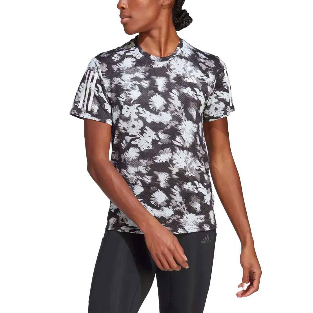 adidas - Women's Own The Run Summer Cooler T-Shirt (HR9966) - Image 2