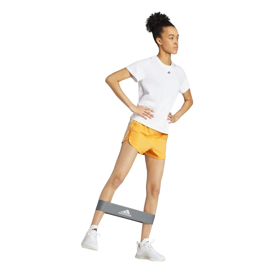 adidas - Women's Pacer 3-Stripes Woven 3 Inch High Rise Shorts (IS2179-3IN) - Image 4
