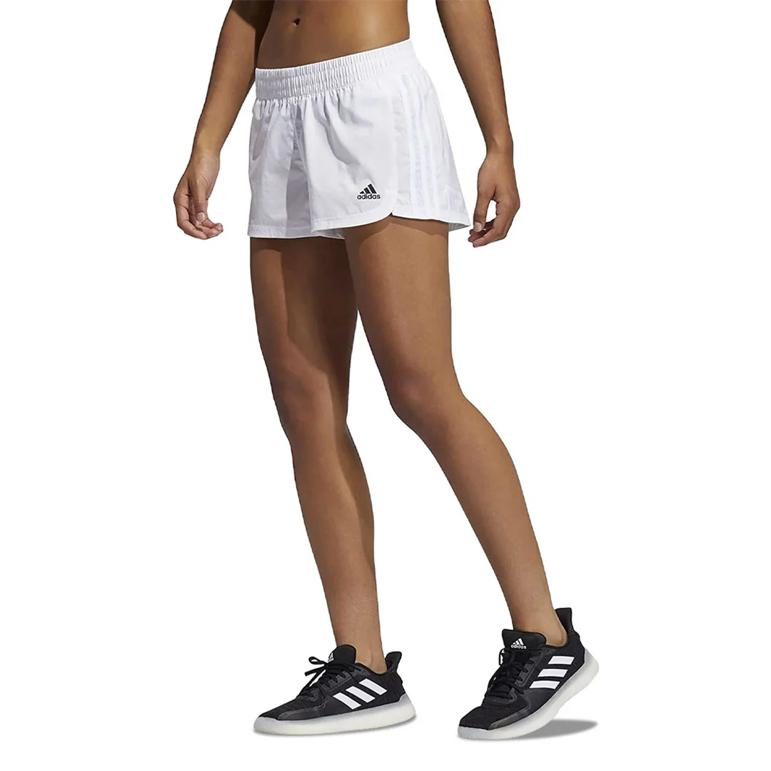adidas - Women's Pacer 3-Stripes Woven Shorts (GQ5074) - Image 2
