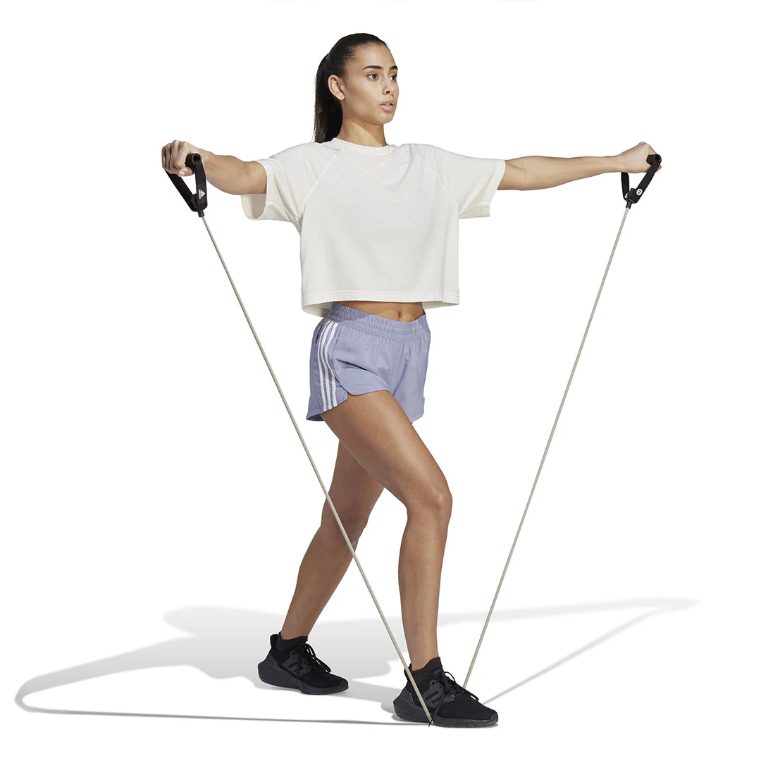 adidas - Women's Pacer 3-Stripes Woven Shorts (IB8704) - Image 4