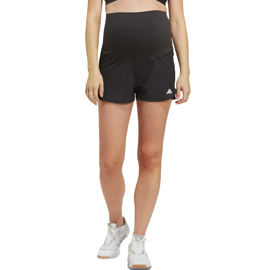 adidas - Women's Pacer Essentials Shorts (Maternity) (IB8546) - Image 2