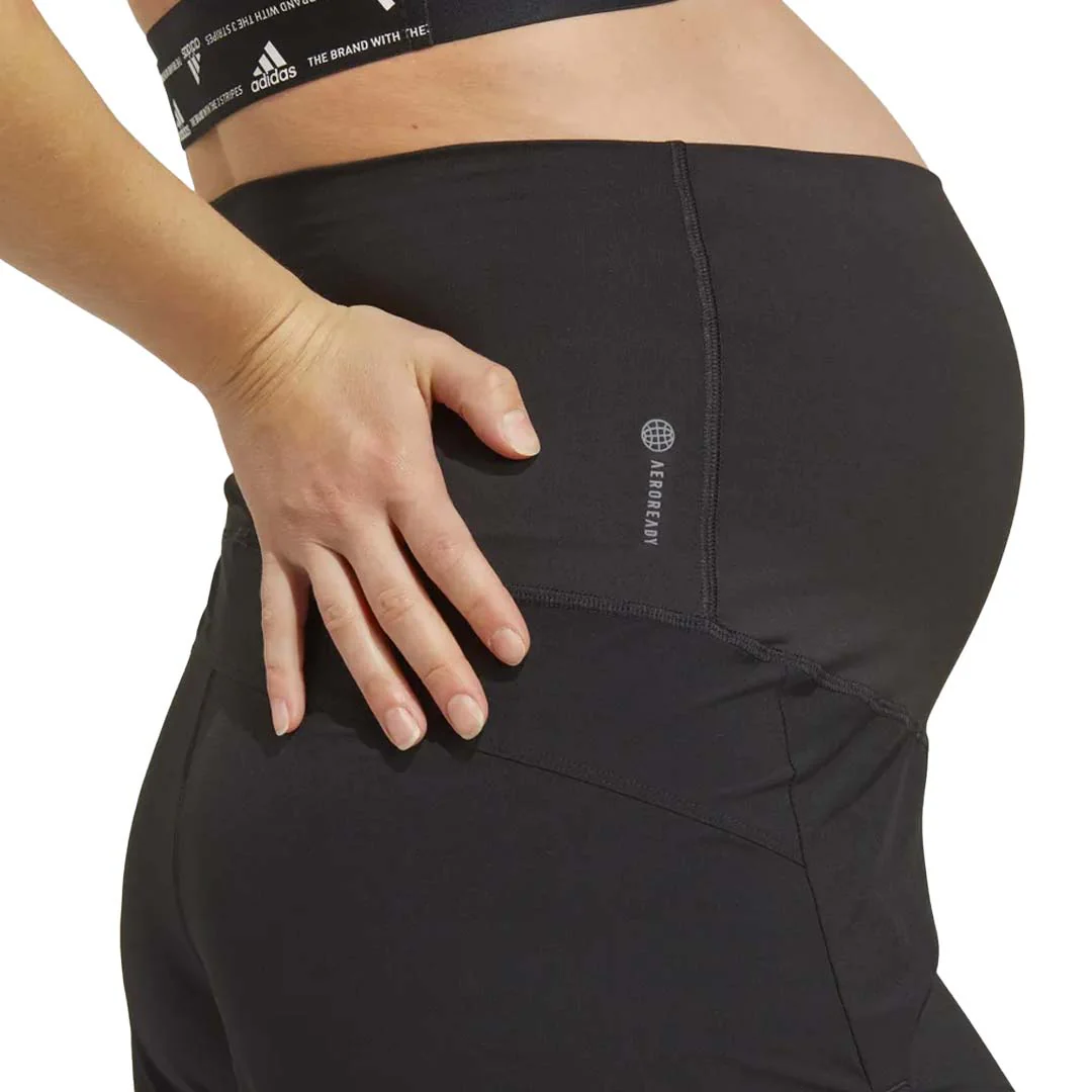 adidas - Women's Pacer Essentials Shorts (Maternity) (IB8546) - Image 5
