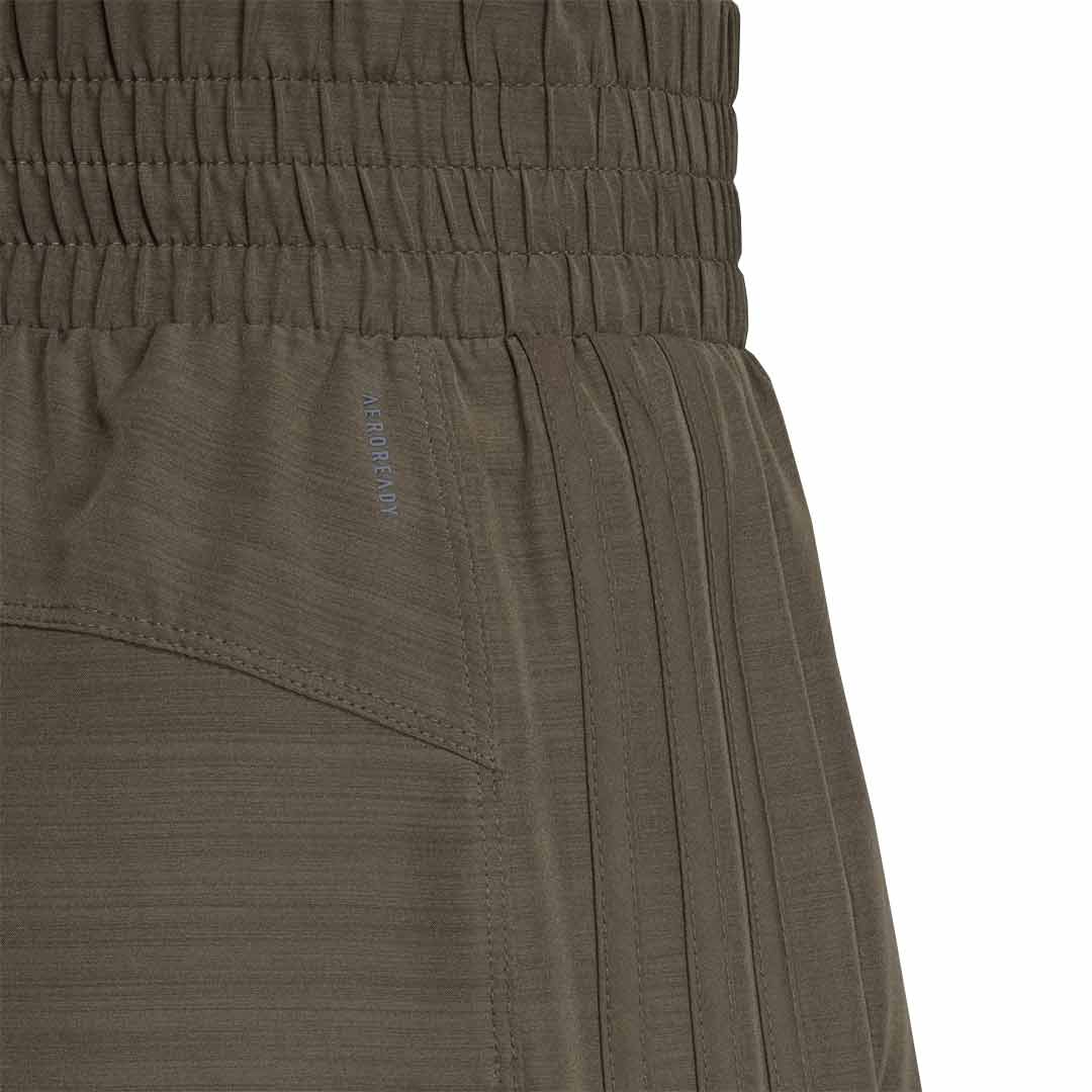 adidas - Women's Pacer Training 3-Stripes Woven High Rise 3 inch Shorts (IX1062-3IN) - Image 4
