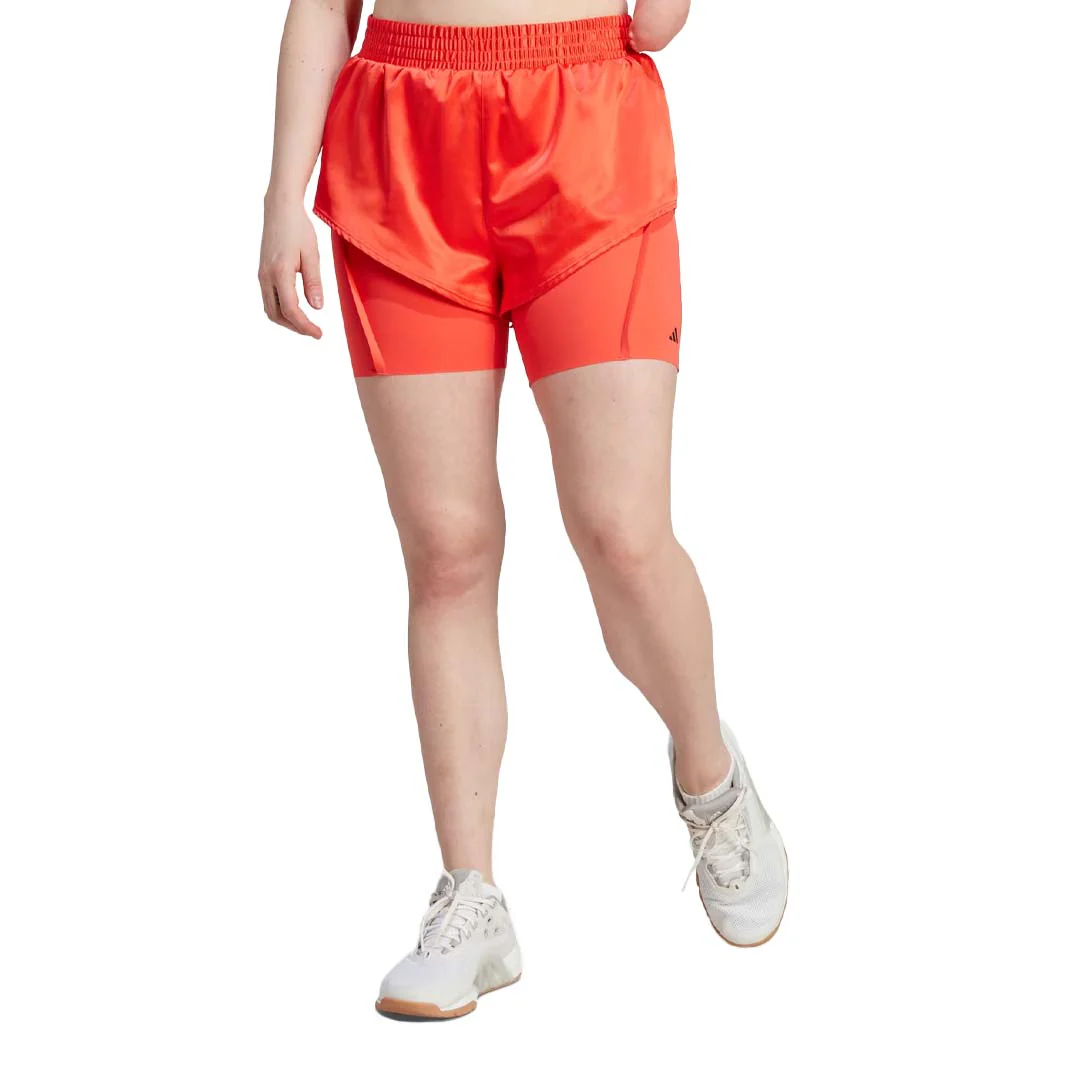 adidas - Women's Power Aeroready 2-In-1 Shorts (IL9446) - Image 2