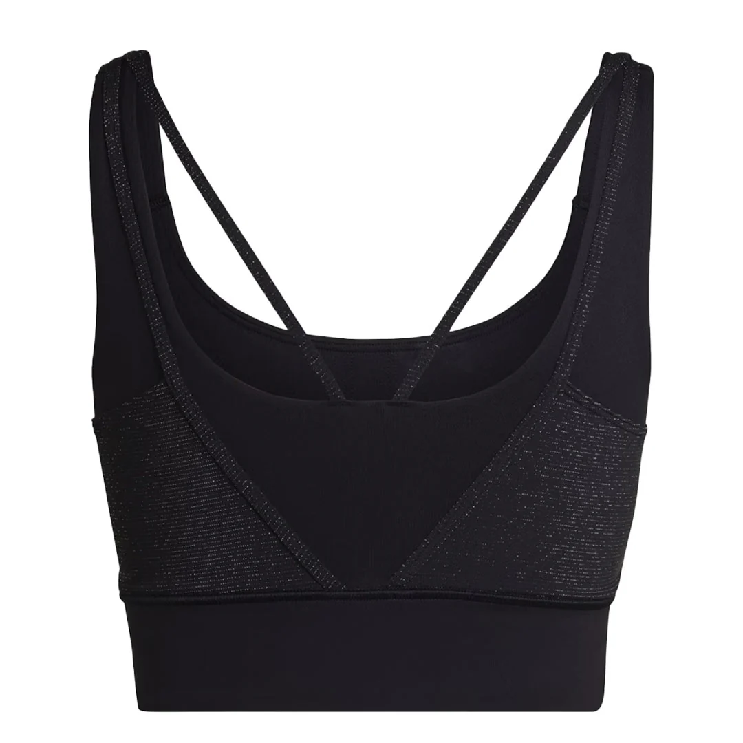 adidas - Women's Powerimpact Training Medium Support Shiny Bra (HM7885) - Image 3