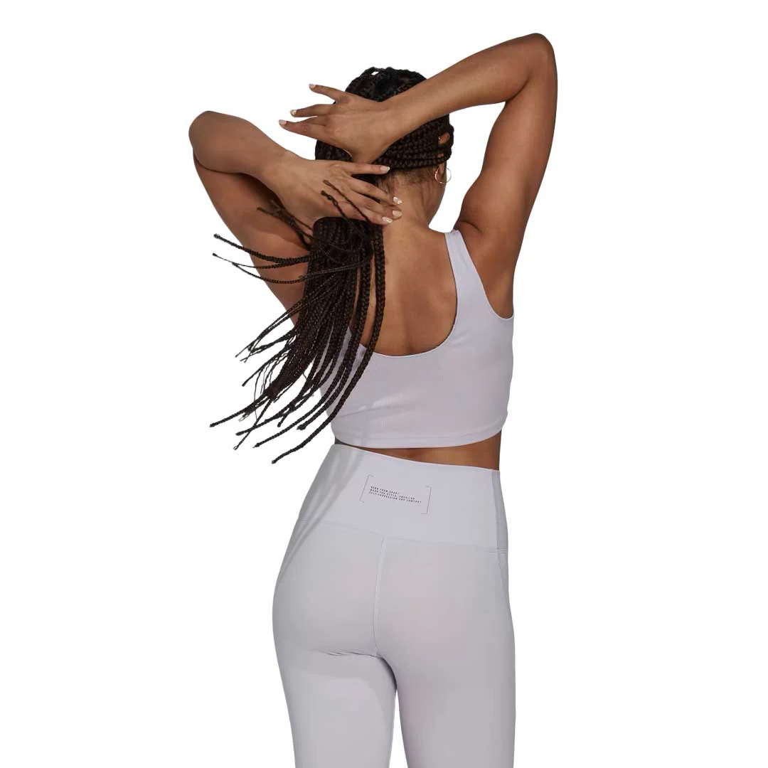 adidas - Women's Rib Cropped Top (HN6931) - Image 3