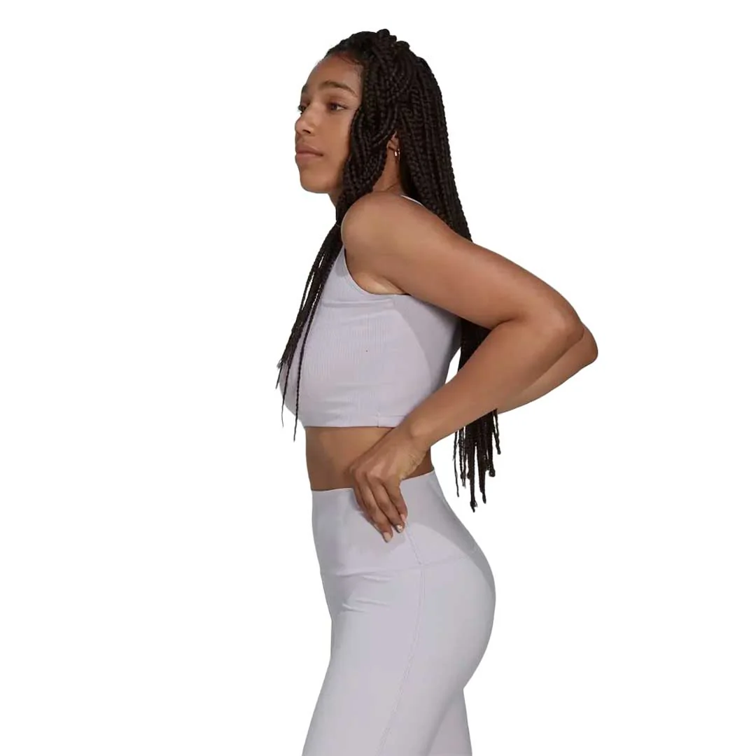 adidas - Women's Rib Cropped Top (HN6931) - Image 4