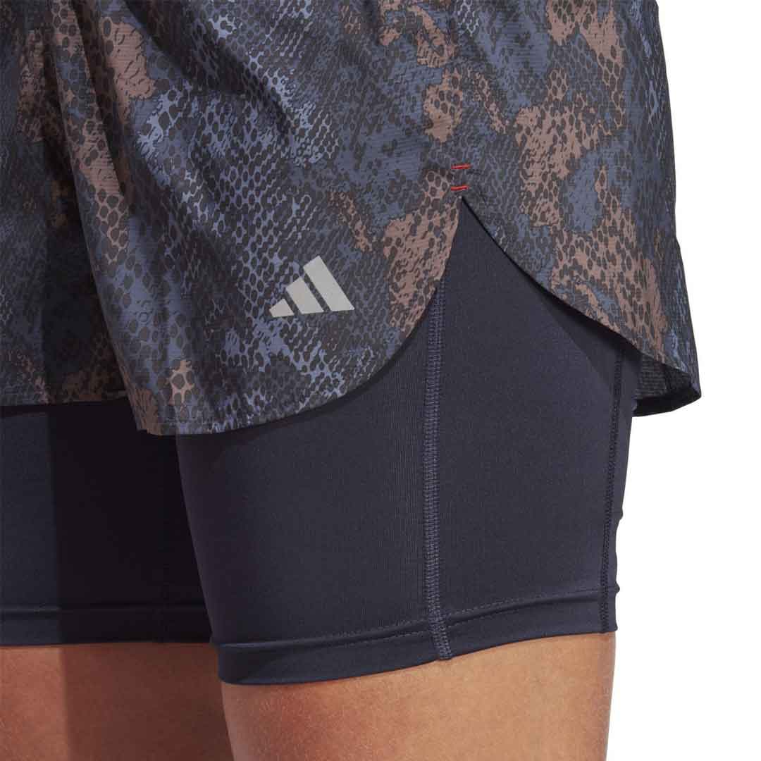 adidas - Women's Run Fast 2-In-1 Shorts (HS8612) - Image 4