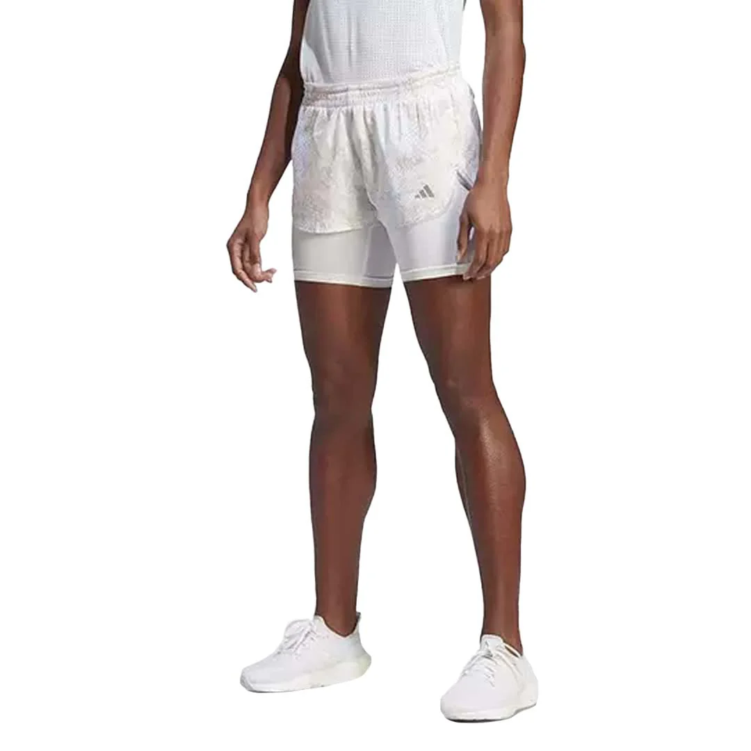 adidas - Women's Run Fast 2-In-1 Shorts (HS8614) - Image 2