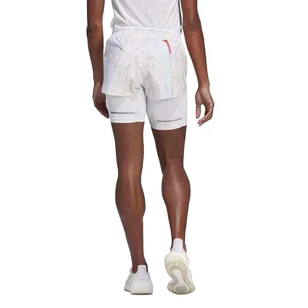 adidas - Women's Run Fast 2-In-1 Shorts (HS8614) - Image 3