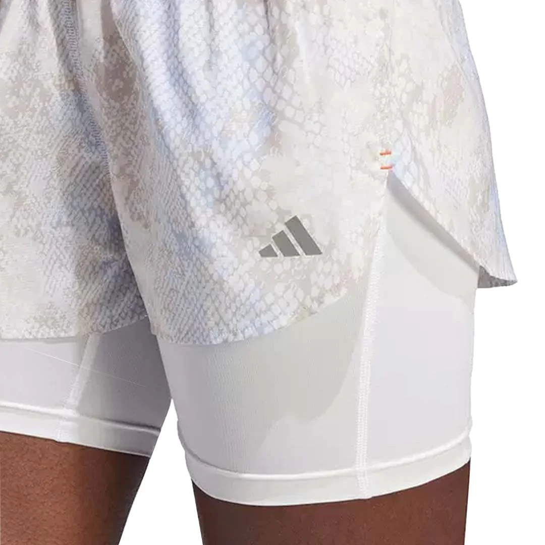 adidas - Women's Run Fast 2-In-1 Shorts (HS8614) - Image 5