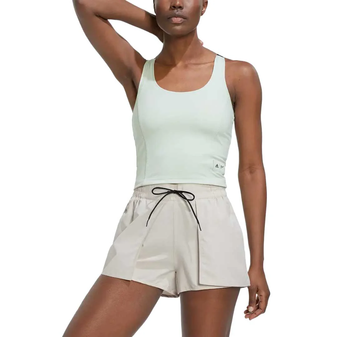 adidas - Women's Run for the Oceans Cropped Tank Top (HS9061) - Image 2