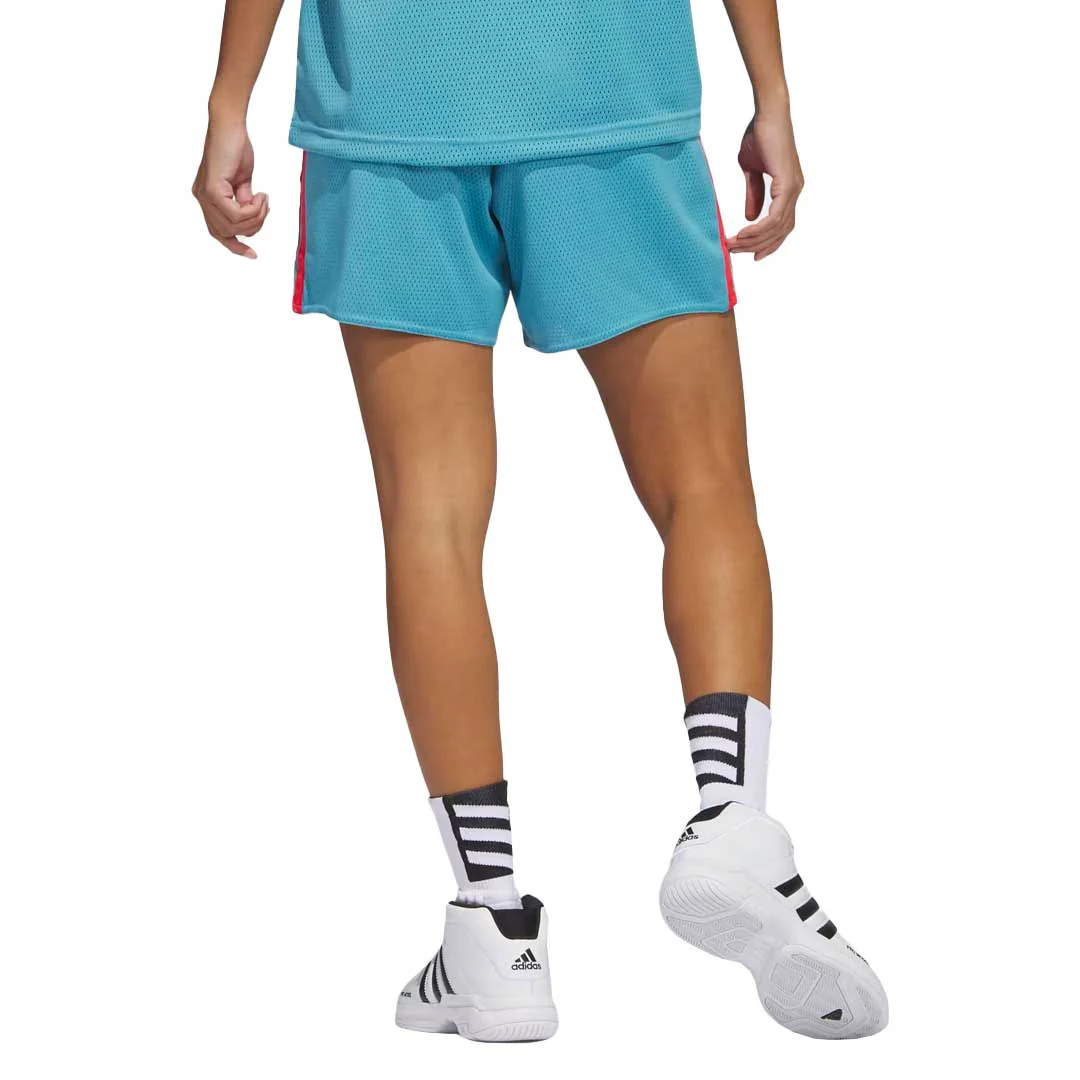 adidas - Women's Select 3-Stripes Basketball Shorts (HZ9960) - Image 3
