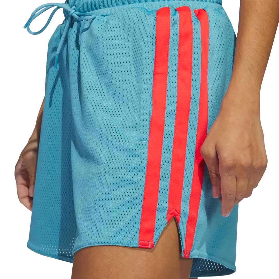 adidas - Women's Select 3-Stripes Basketball Shorts (HZ9960) - Image 5