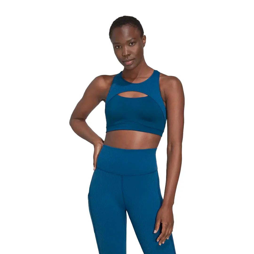 adidas - Women's Studio Medium Support Yoga Wind Bra (HN0668) - Image 2