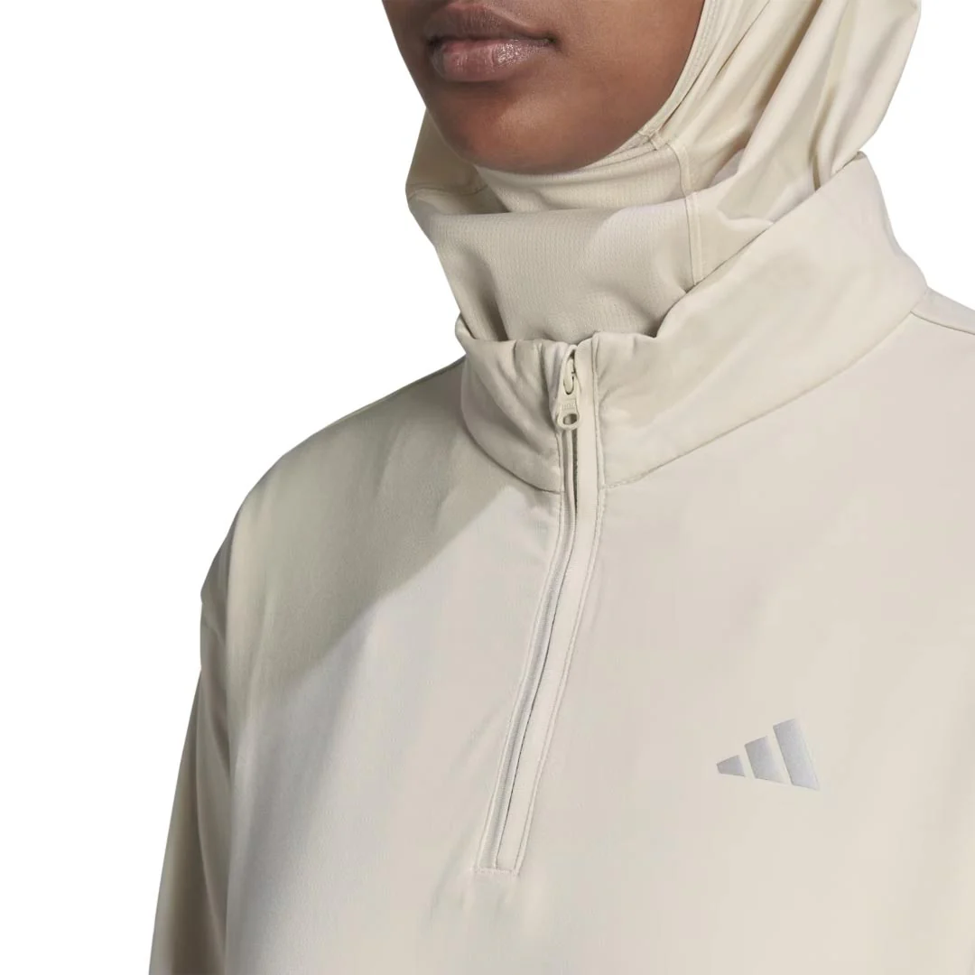 adidas - Women's Techfit Aeroready Warm 1/4 Zip Training Top (HI3368) - Image 4
