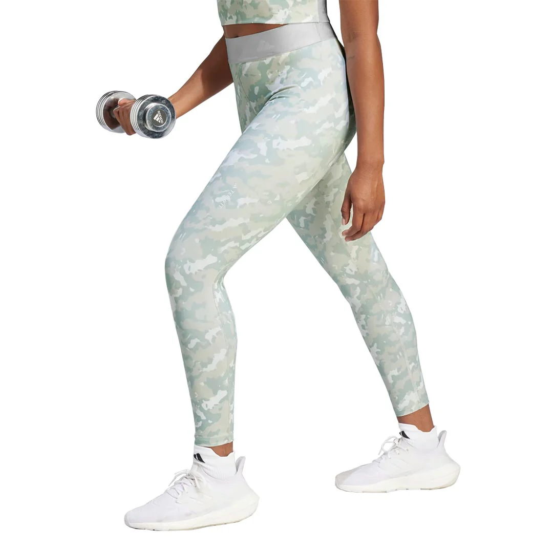 adidas - Women's Techfit Camo 7/8 Leggings (IJ6873) - Image 2