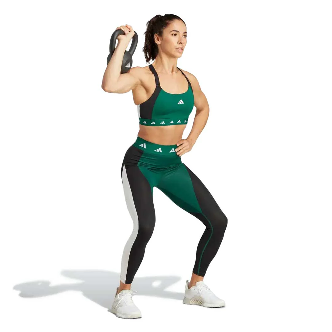 adidas - Women's Techfit Colorblock 7/8 Leggings (IK6154) - Image 2