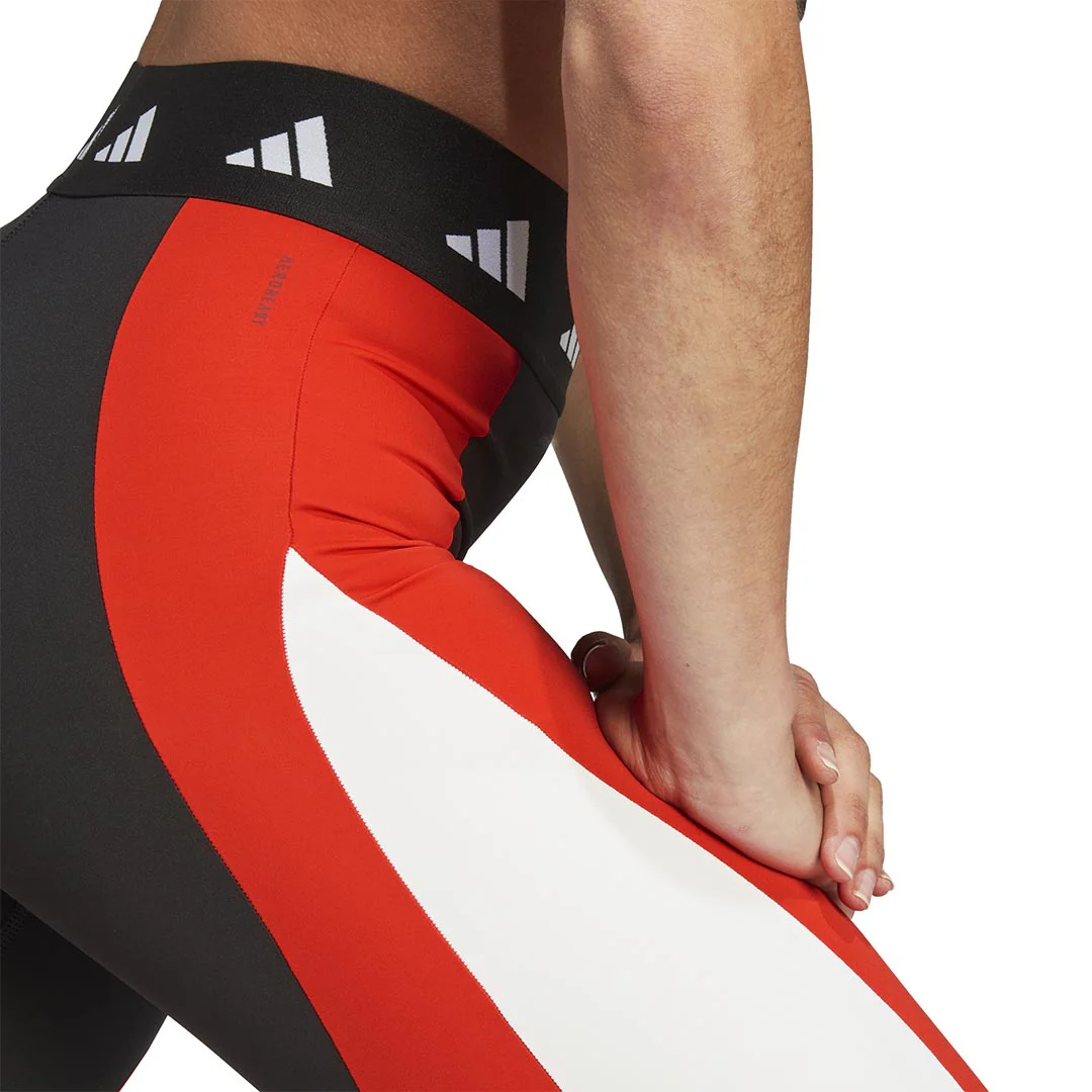 adidas - Women's Techfit Colourblock 7/8 Leggings (IK6155) - Image 4