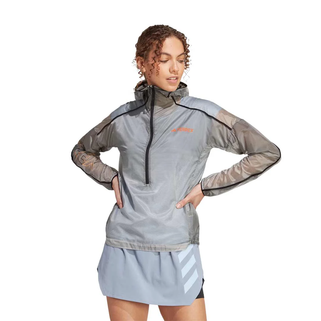 adidas - Women's Terrex Agravic Windweave Pro Wind Jacket (HT9403) - Image 2