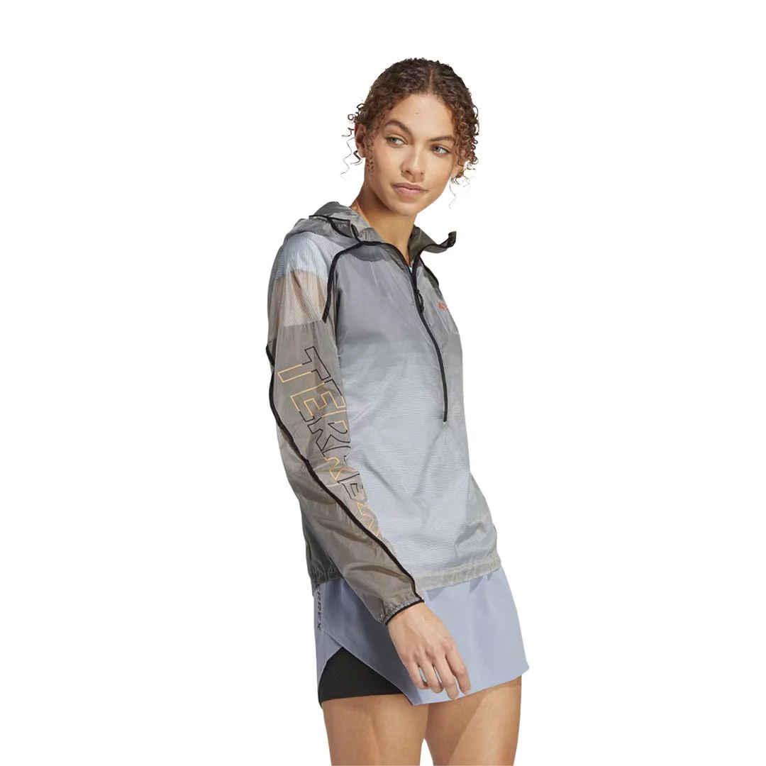 adidas - Women's Terrex Agravic Windweave Pro Wind Jacket (HT9403) - Image 3