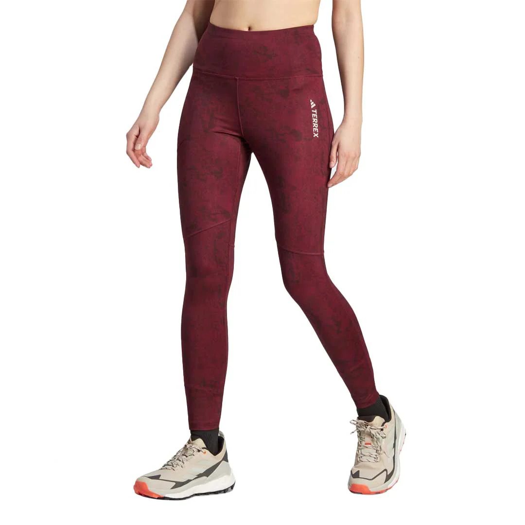 adidas - Women's Terrex Multi All Over Print Leggings (HZ6307) - Image 2