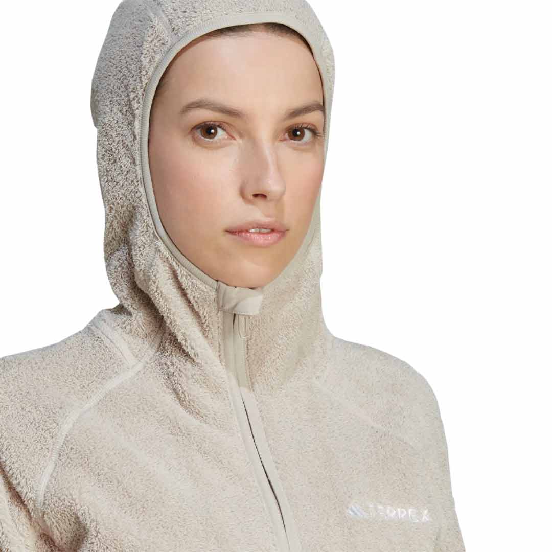 adidas - Women's Terrex Reversible High-Pile Full Zip Fleece Jacket (IB1862) - Image 7
