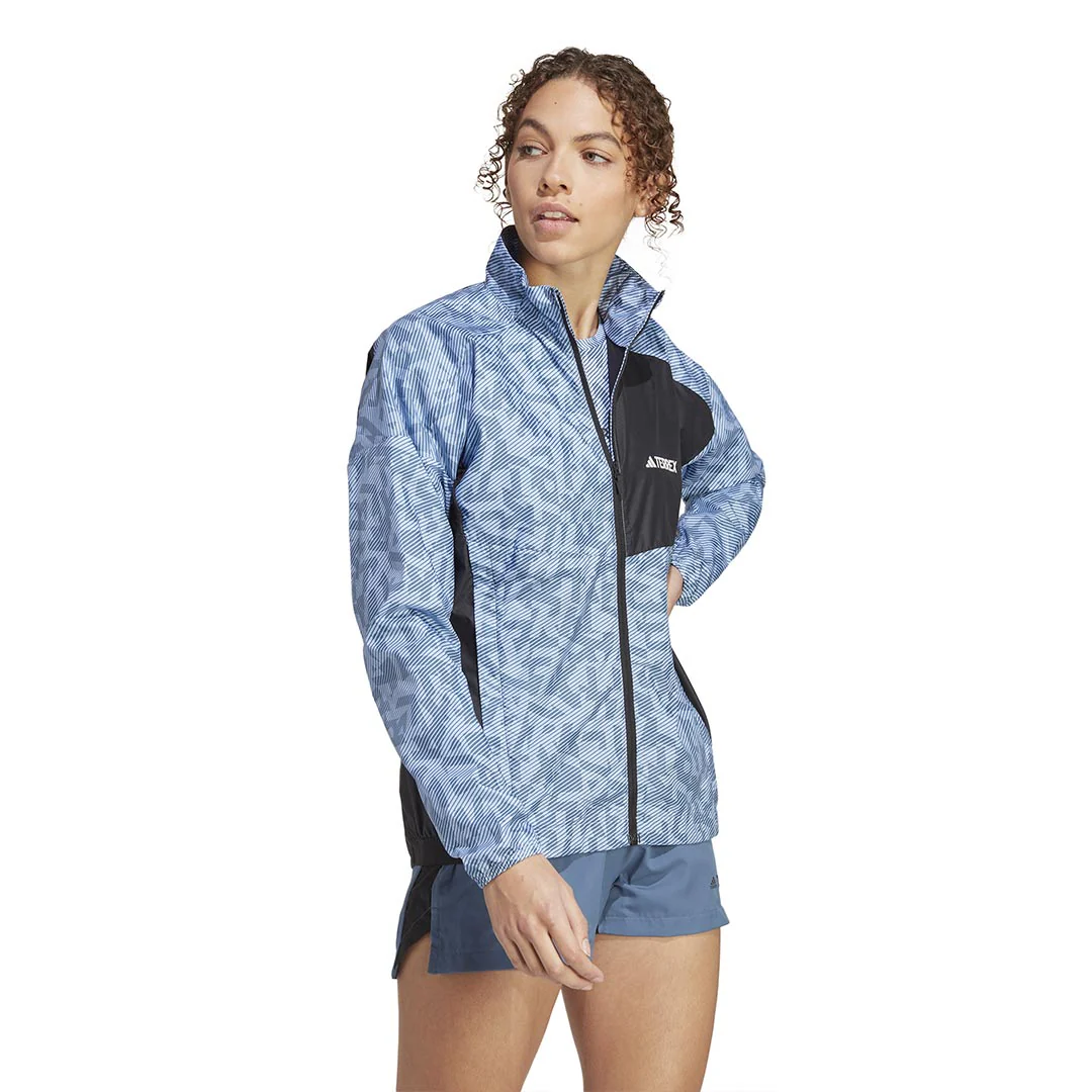 adidas - Women's Terrex Trail Running Windbreaker Jacket (HZ1320) - Image 3
