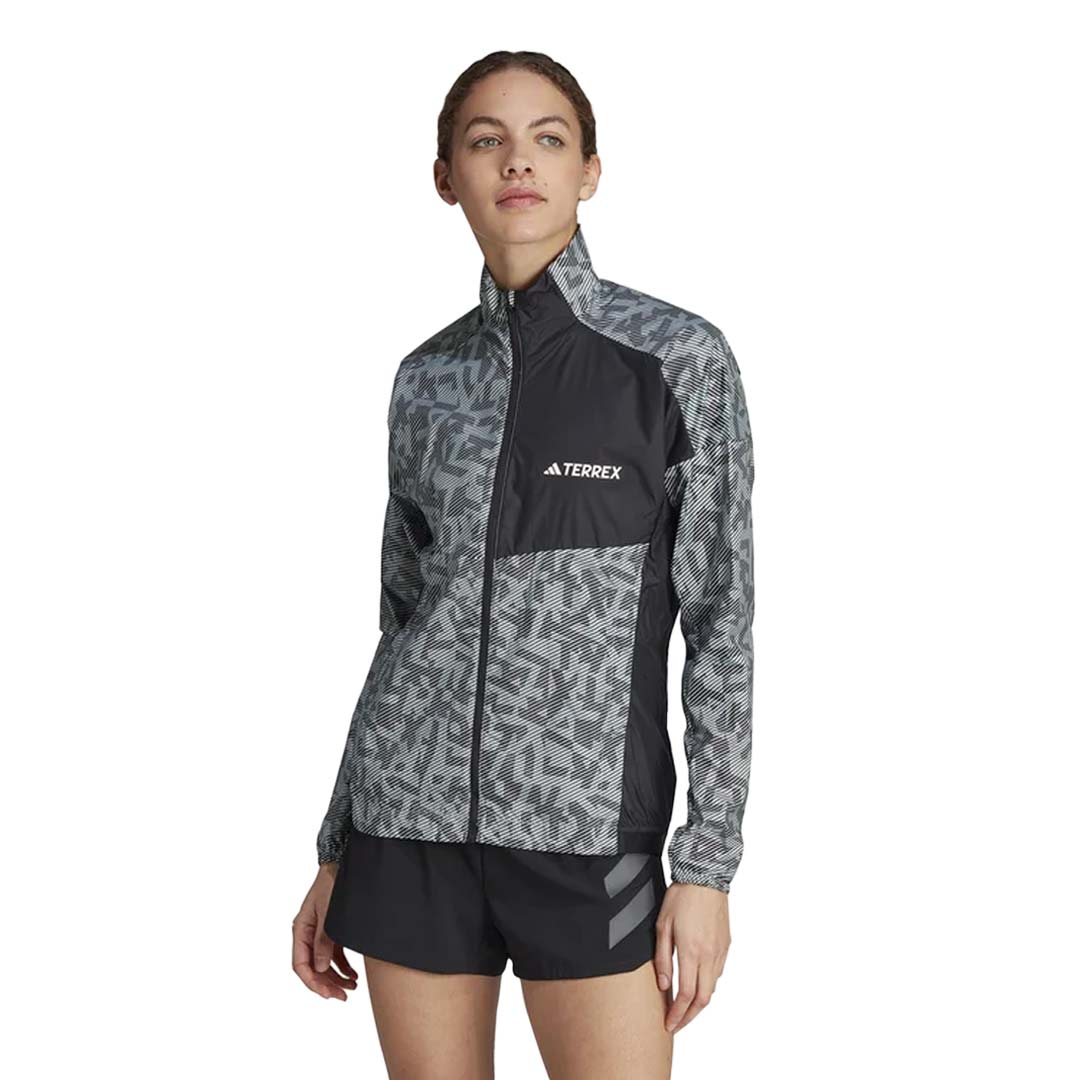 adidas - Women's Terrex Trail Windbreaker Jacket (HZ5328) - Image 2
