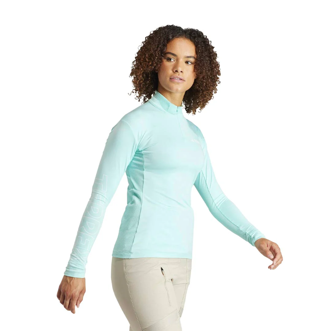 adidas - Women's Terrex Xperior Long Sleeve Shirt (IB1909) - Image 3