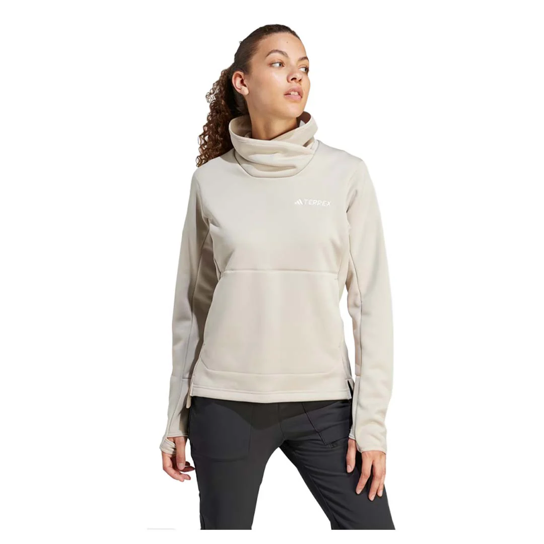 adidas - Women's Terrex Xperior Medium FLC Pullover (IB1834) - Image 2