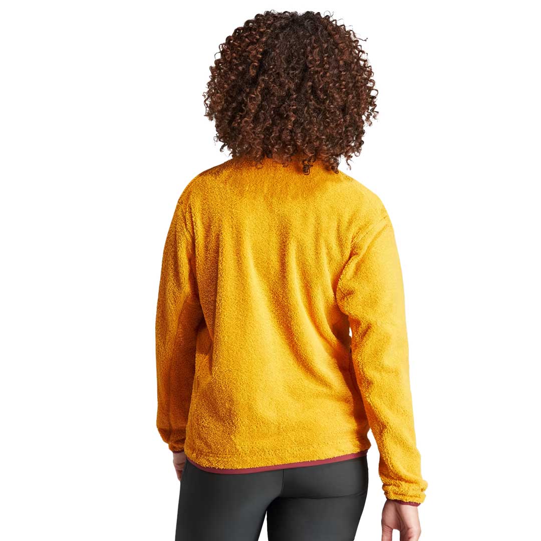 adidas - Women's Terrex Xploric High Pile Fleece Pullover Sweatshirt (IB6554) - Image 4
