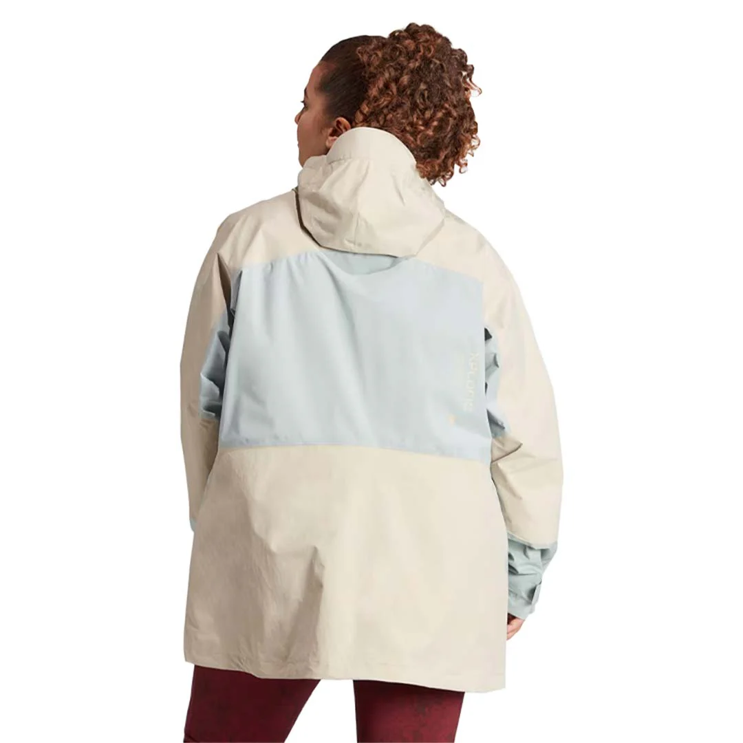 adidas - Women's Terrex Xploric RAIN.RDY Hiking Jackets (Plus Size) (IB4265) - Image 3