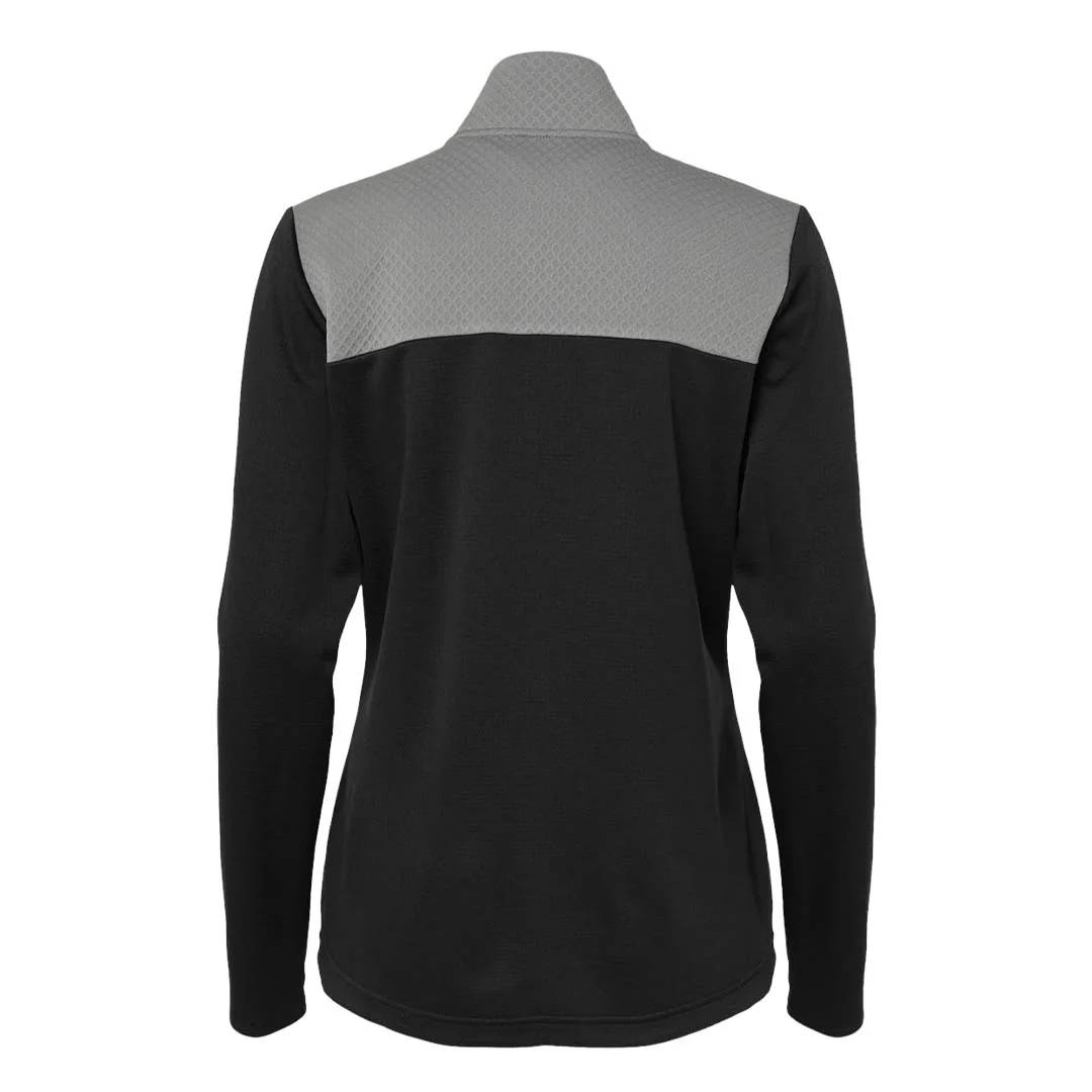 adidas - Women's Textured Full Zip Jacket (H62282) - Image 2