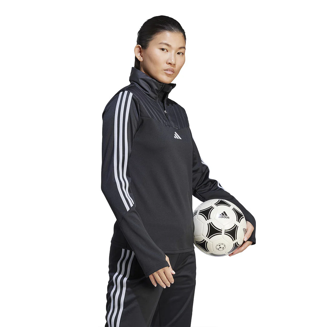 adidas - Women's Tiro 23 Winterized 1/4 Zip Top (IA5371) - Image 3
