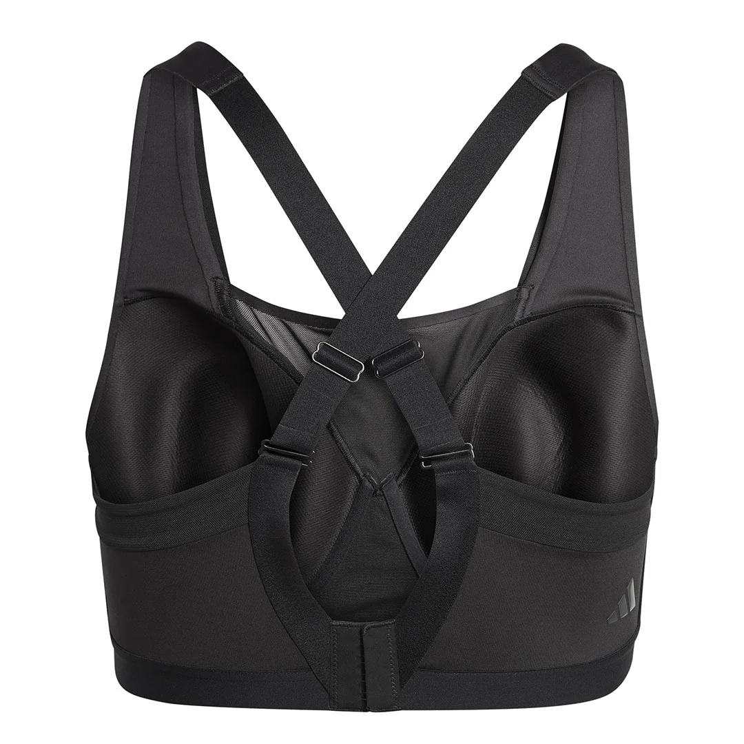 adidas - Women's TLRD Impact Luxe High Support Bra (Plus Size) (HS5886) - Image 2