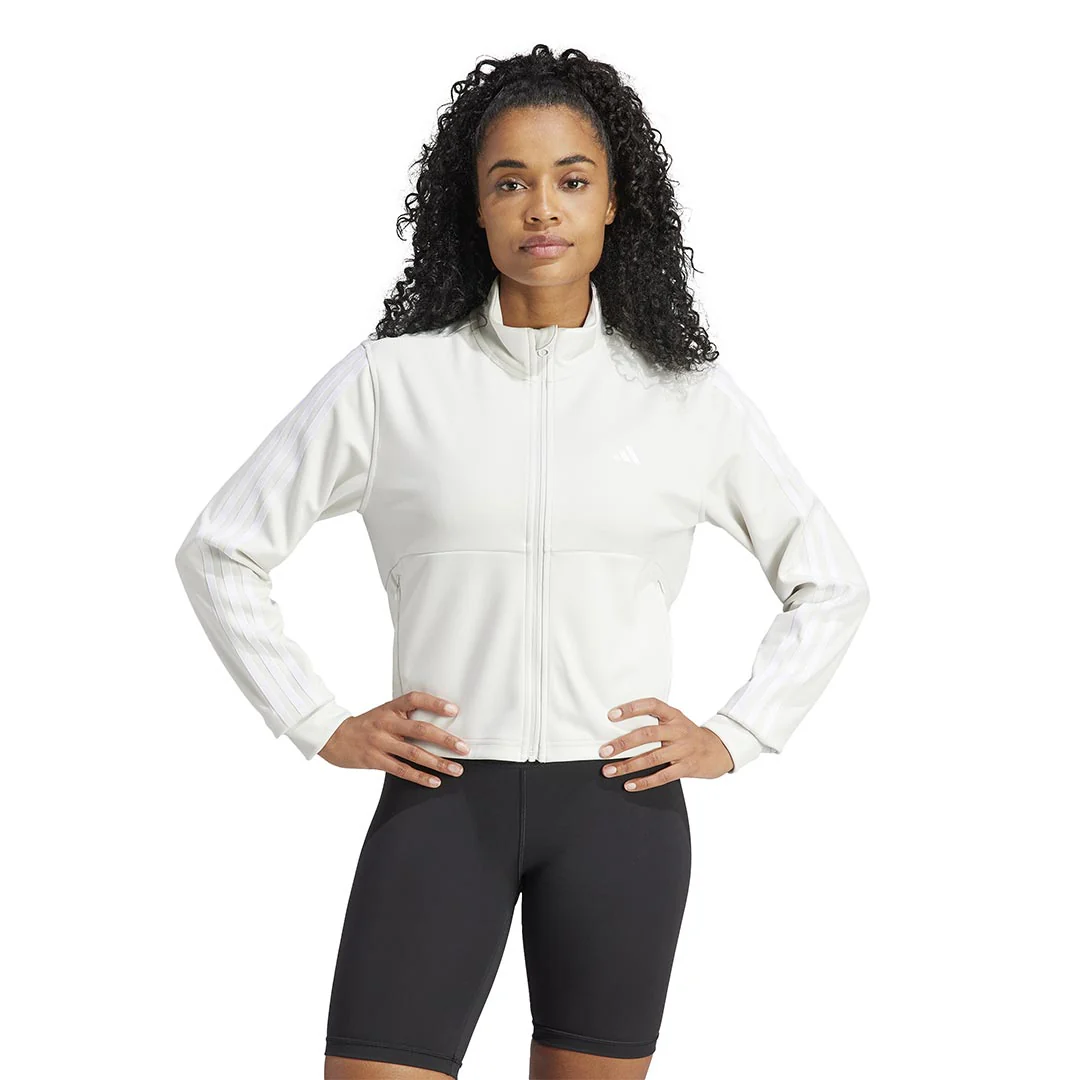 adidas - Women's Train Essentials 3-Stripes Track Jacket (HZ5616) - Image 2