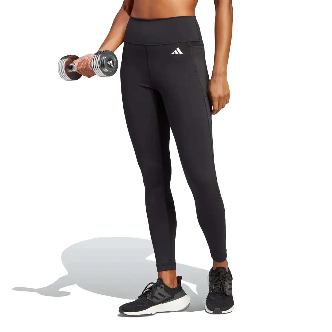 adidas - Women's Train Essentials High Intensity 7/8 Leggings (HT5445) - Image 2
